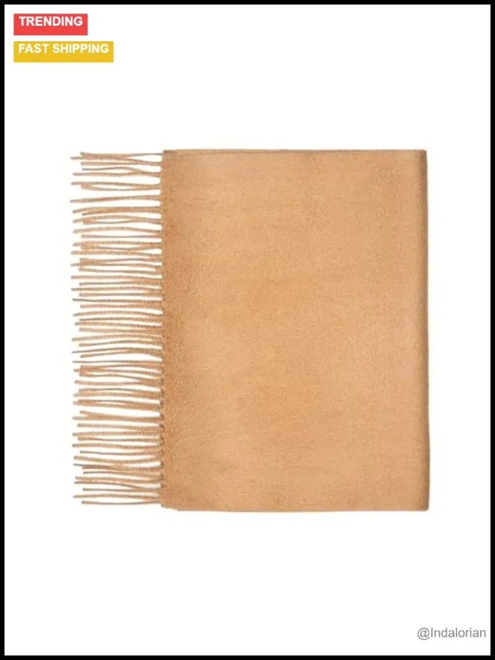 Luxurious 100% Cashmere Scarf 2-Ply Warm Winter Accessory